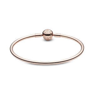 Brazalete Rígido Pandora Moments en Recubrimiento en Oro Rosa