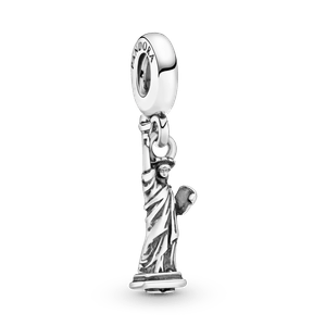Charm Colgante Estatua de la Libertad Pandora Plata Esterlina