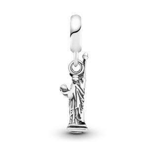 Charm Colgante Estatua de la Libertad Pandora Plata Esterlina