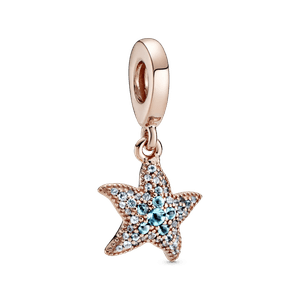 Charm Colgante Estrella de Mar Reluciente
