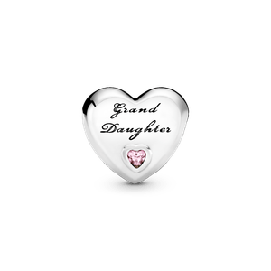 Charm Corazón de Nieta