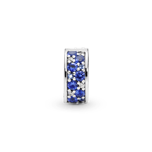 Charm Sujetador de Pavé Azul