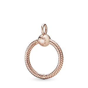 Dije O Pandora Moments Pequeño Recubrimiento en Oro Rosa
