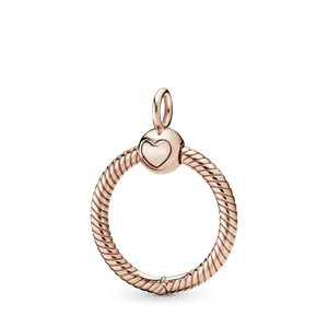 Dije O Pandora Moments Pequeño Recubrimiento en Oro Rosa