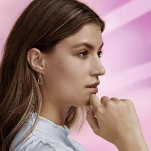 Eslabón Para Arete de Aro Pandora Me Recubrimiento en Oro Rosa