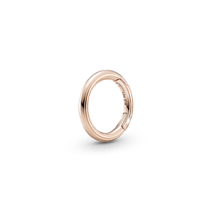 Conector de Estilo Redondo Recubrimiento en Oro Rosa Pandora Me