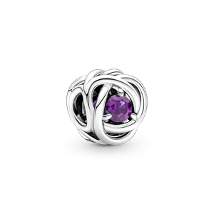Charm Círculo Eternidad Morado