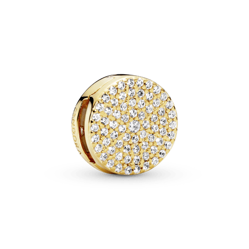 Charm Clip Sujetador Redondo con Pavé Reflexions