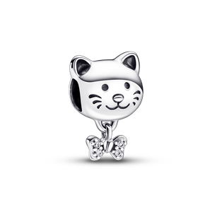 Charm Gato Mascota y Moño