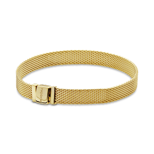 Brazalete Pandora Reflexions con Recubrimiento en Oro de 14K