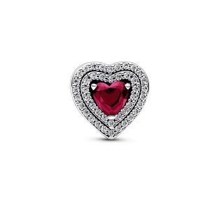 Charm Corazones Relucientes en Niveles