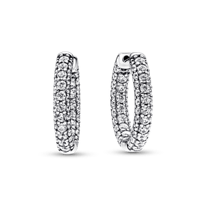 Aretes de Aro Hilera de Pavé Pandora Timeless