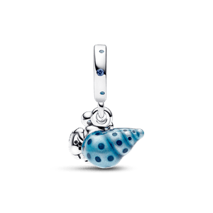Charm colgante Cangrejo Ermitaño que Brilla en la Oscuridad