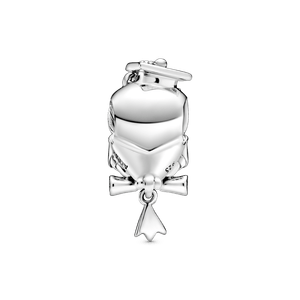 Charm de Graduación Búho Sabio