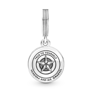 Charm Colgante Escudo del Capitán América de The Avengers de Marvel