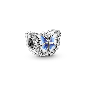 Charm Mariposa Azul Reluciente