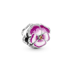 Charm Pensamiento Rosa