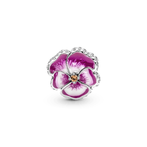 Charm Pensamiento Rosa