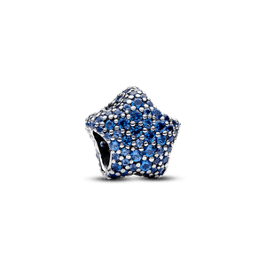 Charm Estrella Pavé Azul