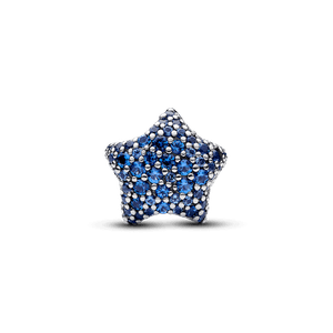 Charm Estrella Pavé Azul