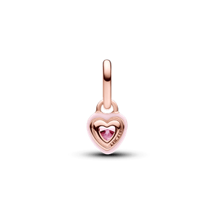Charm Mini Colgante Pandora ME Corazón Chakra Rosa