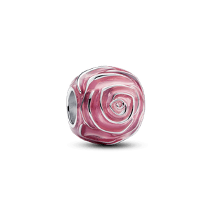 Charm Rosa Rosa Floreciendo