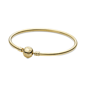 Brazalete Rígido Oro 14K Pandora Moments