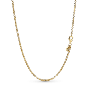 Collar de Cadena Rolo en Oro 14K