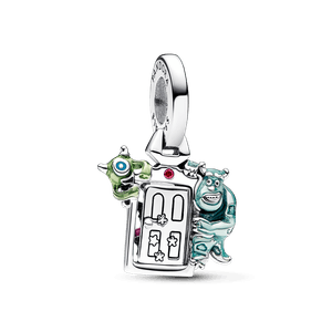 Charm Colgante Puerta de Monsters, Inc. de Disney Pixar Pandora Plata Esterlina