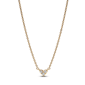 Collar Corazón triple Gema