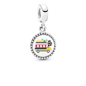 Engraving COLOMBIA FRUIT TRUCK