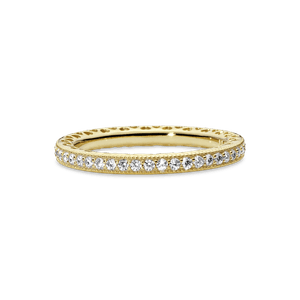 Anillo Corazones con Brillo