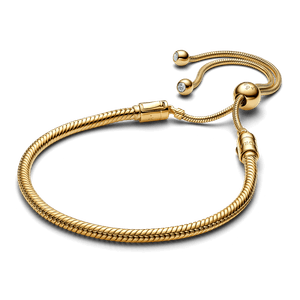 Brazalete Pandora Moments Cadena de Serpiente con cierre Deslizante