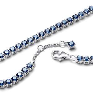 Brazalete Tenis Azul Brillante