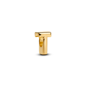 Charm Dorado Alfabeto Letra T