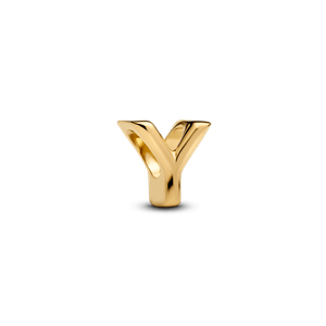 Charm Dorado Alfabeto Letra Y