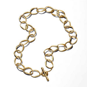 Collar de Eslabones de Forma Orgánica