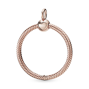 Dije O Pandora Moments Mediano Recubrimiento en Oro Rosa