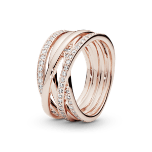 Anillo Entrelazado Cz Clara