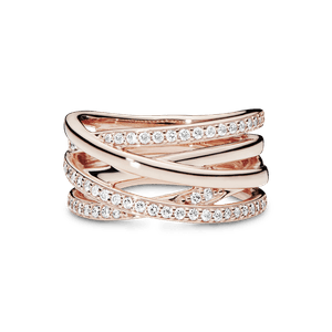 Anillo Entrelazado Cz Clara