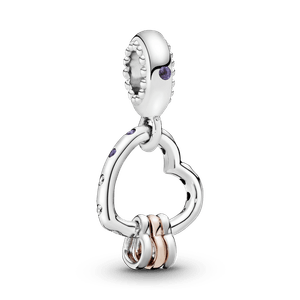 Charm Colgante Corazón Lleno de Amor