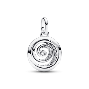 Charm Medallón Espiral de Gratitud Pandora ME
