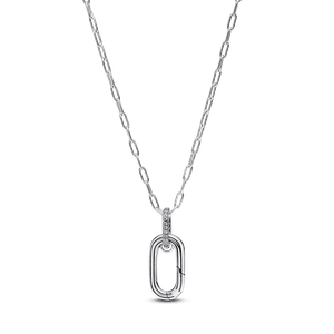 Collar Con Colgante Eslabón Que Se Puede Abrir