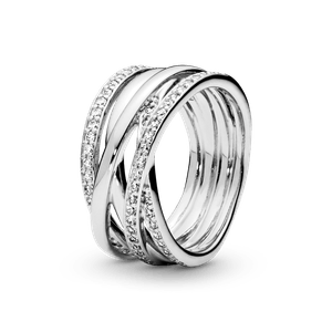 Anillo Entrelazado Esterlina