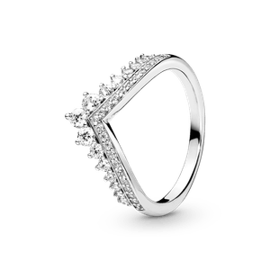 Anillo Hueso de Los Deseos Princesa Pandora Plata Esterlina