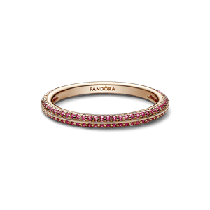 Anillo de Pavé Rojo Pandora Me