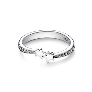 Anillo Estrellas Fugaces Relucientes