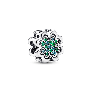 Charm Divisible Trébol de Cuatro Hojas