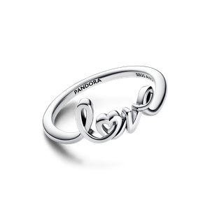 Anillo Love Escrito a Mano