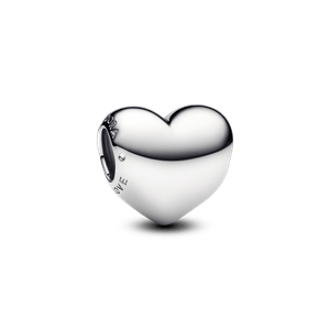 Charm Grabable Corazón Be Love Plateado